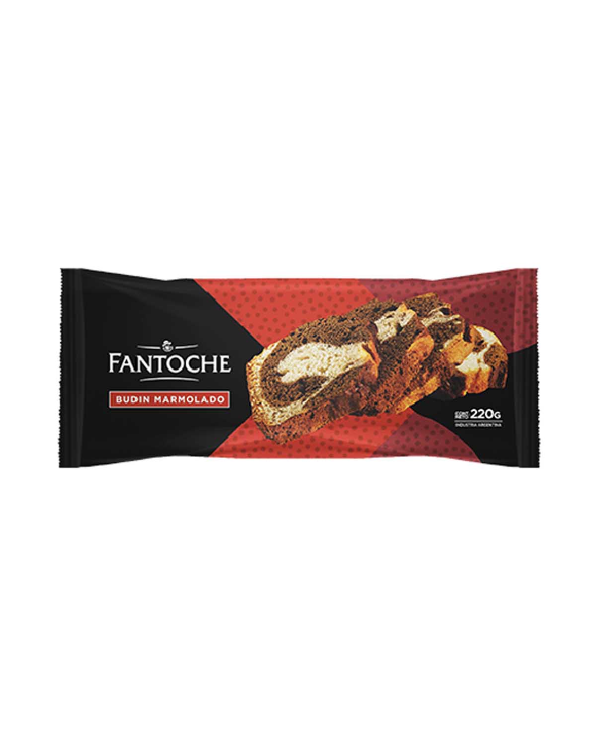 Budin Fantoche Marmolado x 220 Gr